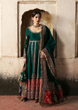 Hussain Rehar Massarat Embroidered Raw Silk Unstitched 3Pc Suit - Meherunissa