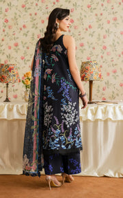 Asifa & Nabeel Meraki Vintage Embroidered Lawn Unstitched 3Pc Suit MVL25-10 Mehtab