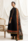 Alizeh Fashion Aqs-e-Dast Unstitched 3Pc Chiffon Suit D-01 Mehlika B
