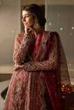 Hayat by Afrozeh Embroidered Organza Unstitched 3Pc Suit AFH-24-04 MEHREEN