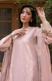 Seran Lamhay Embroidered Lawn Unstitched 3Pc Suit D-05 MEHRIN