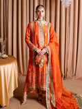 Faiza Faisal Rema Embroidered Raw Silk Unstitched 3Pc Suit - Mehroze