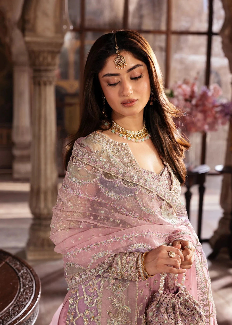 Maahi by Kanwal Malik Embroidered Organza Unstitched 3Pc Suit - MEHRU