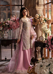 Maahi by Kanwal Malik Embroidered Organza Unstitched 3Pc Suit - MEHRU