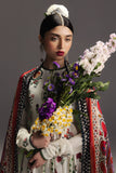 Zara Shahjahan Anarkali Embroidered Lawn Unstitched 3Pc Suit D-10 MEHRUBA