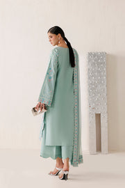 Farasha Veira Embroidered Raw Silk Unstitched 3Pc Suit D-10 Meliora