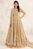 Farasha Embroidered Luxury Chiffon Unstitched 3Pc Suit - Mellow Dream