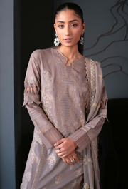 Meraki by Humdum Embroidered Lawn Unstitched 3Pc Suit D-07