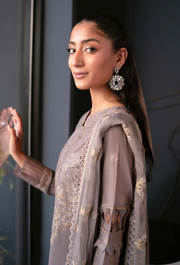 Meraki by Humdum Embroidered Lawn Unstitched 3Pc Suit D-07