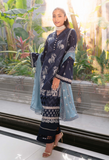 Meraki by Humdum Embroidered Lawn Unstitched 3Pc Suit D-08