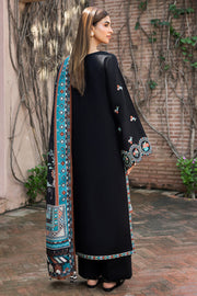 Farasha Embroidered Khaddar Unstitched 3Pc Suit - Midaura