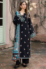 Farasha Embroidered Khaddar Unstitched 3Pc Suit - Midaura