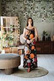 Feathers Premium Printed Lawn Unstitched 3Pc Suit Midnight-FT394