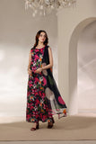 Feathers Premium Printed Lawn Unstitched 3Pc Suit Midnight Tropic-FT645