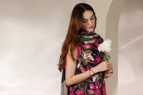 Feathers Premium Printed Lawn Unstitched 3Pc Suit Midnight Tropic-FT645