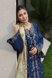 Rang Rasiya Florence Festive Embroidered Lawn Unstitched 3Pc Suit - MINA