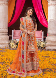 Maahi by Kanwal Malik Embroidered Organza Unstitched 3Pc Suit - MINA