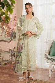 Ayzel Armelia Unstitched Printed Lawn 3Pc Suit AL-25-V1-01 Mirelia