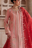 Soraya Silk Edit Embroidered Silk Unstitched 3Pc Suit - Mireya