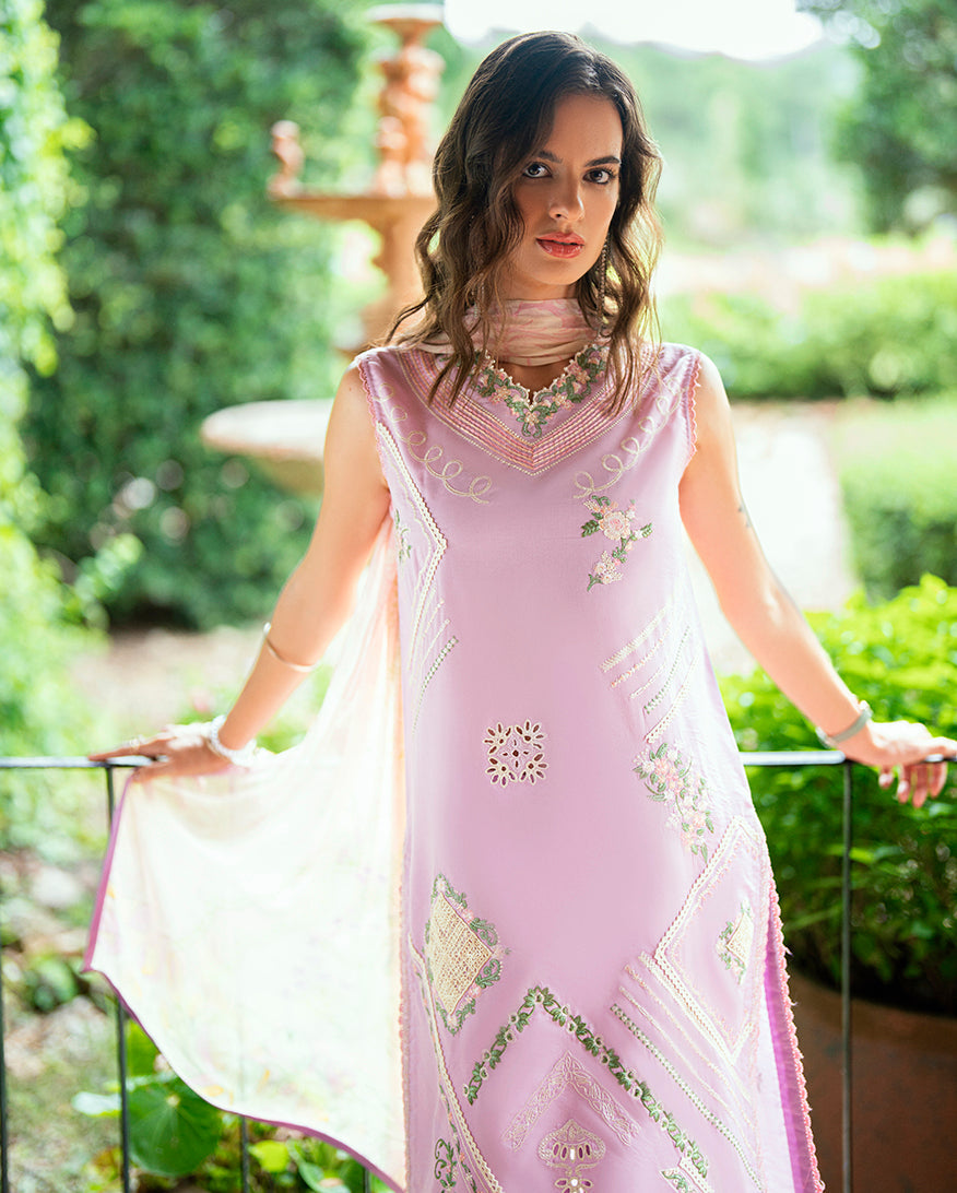 Roheenaz Reverie Embroidered Lawn Unstitched 3Pc Suit RNZ2506B Mirielle
