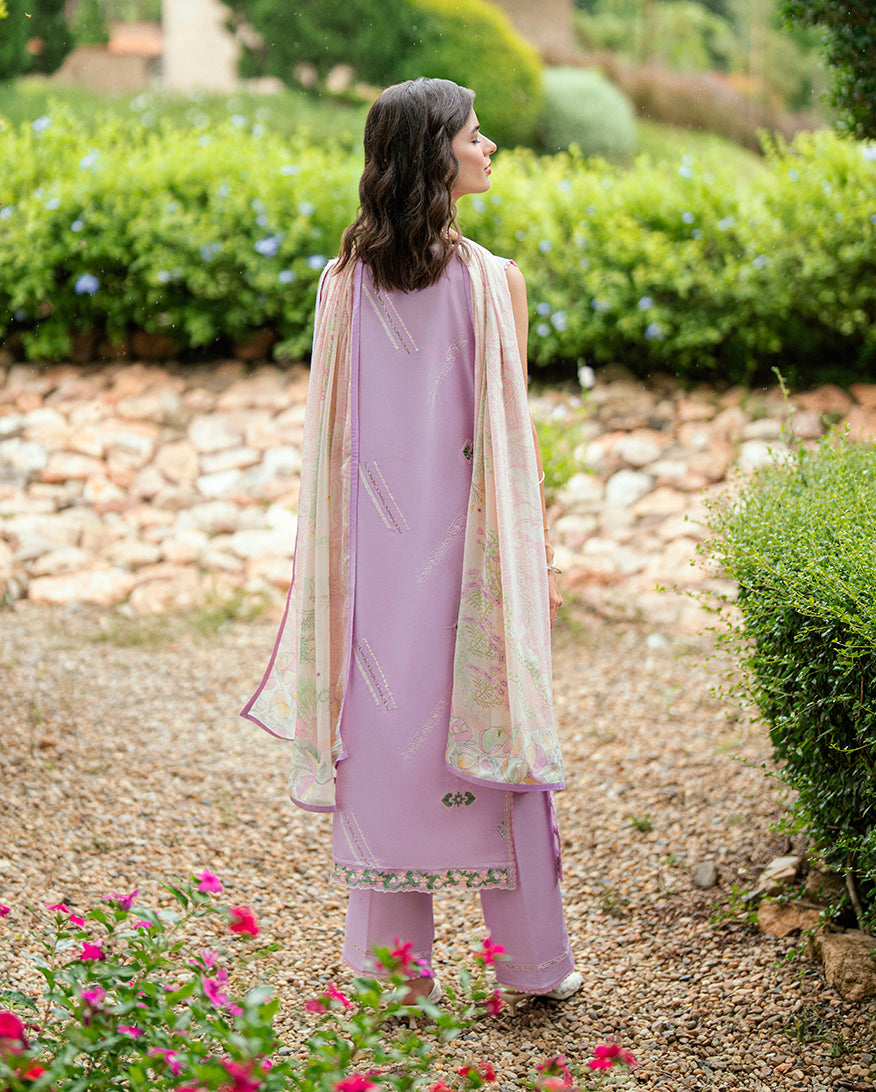 Roheenaz Reverie Embroidered Lawn Unstitched 3Pc Suit RNZ2506B Mirielle
