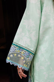 Farasha Seraya Embroidered Lawn Unstitched 3Pc Suit D-07 MISTELL