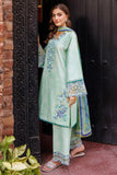 Farasha Seraya Embroidered Lawn Unstitched 3Pc Suit D-07 MISTELL