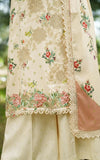Asifa & Nabeel Meraki Embroidered Viscose Unstitched 3Pc Suit - Misty Meadows