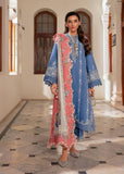 Crimson Aaleen Embroidered Karandi Unstitched 3Pc Suit - Modern Memsaab