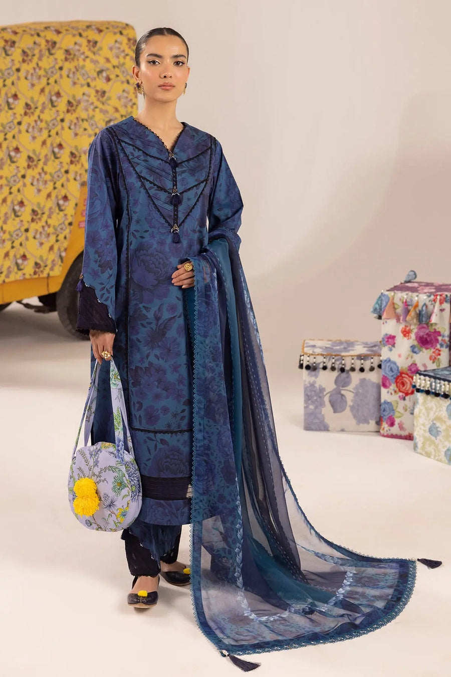 AF-PL-6004-Moon Stone PRINTED LAWN
