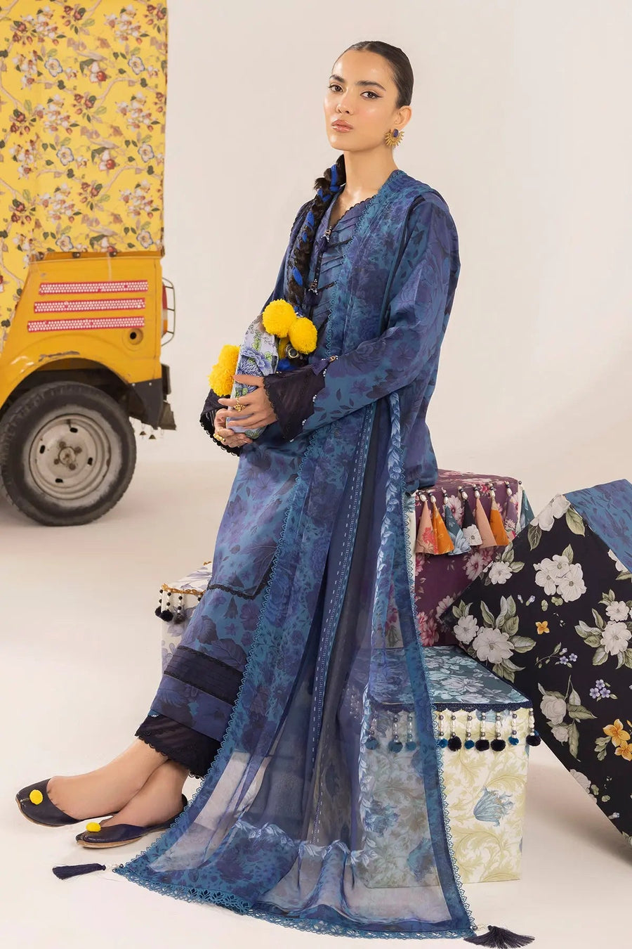 AF-PL-6004-Moon Stone PRINTED LAWN