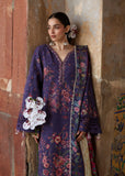 Hussain Rehar ZAN Unstitched Embroidered Lawn 3Pc Suit - Mor