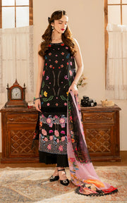 Asifa & Nabeel Meraki Vintage Embroidered Lawn Unstitched 3Pc Suit MVL25-08 Morbagh
