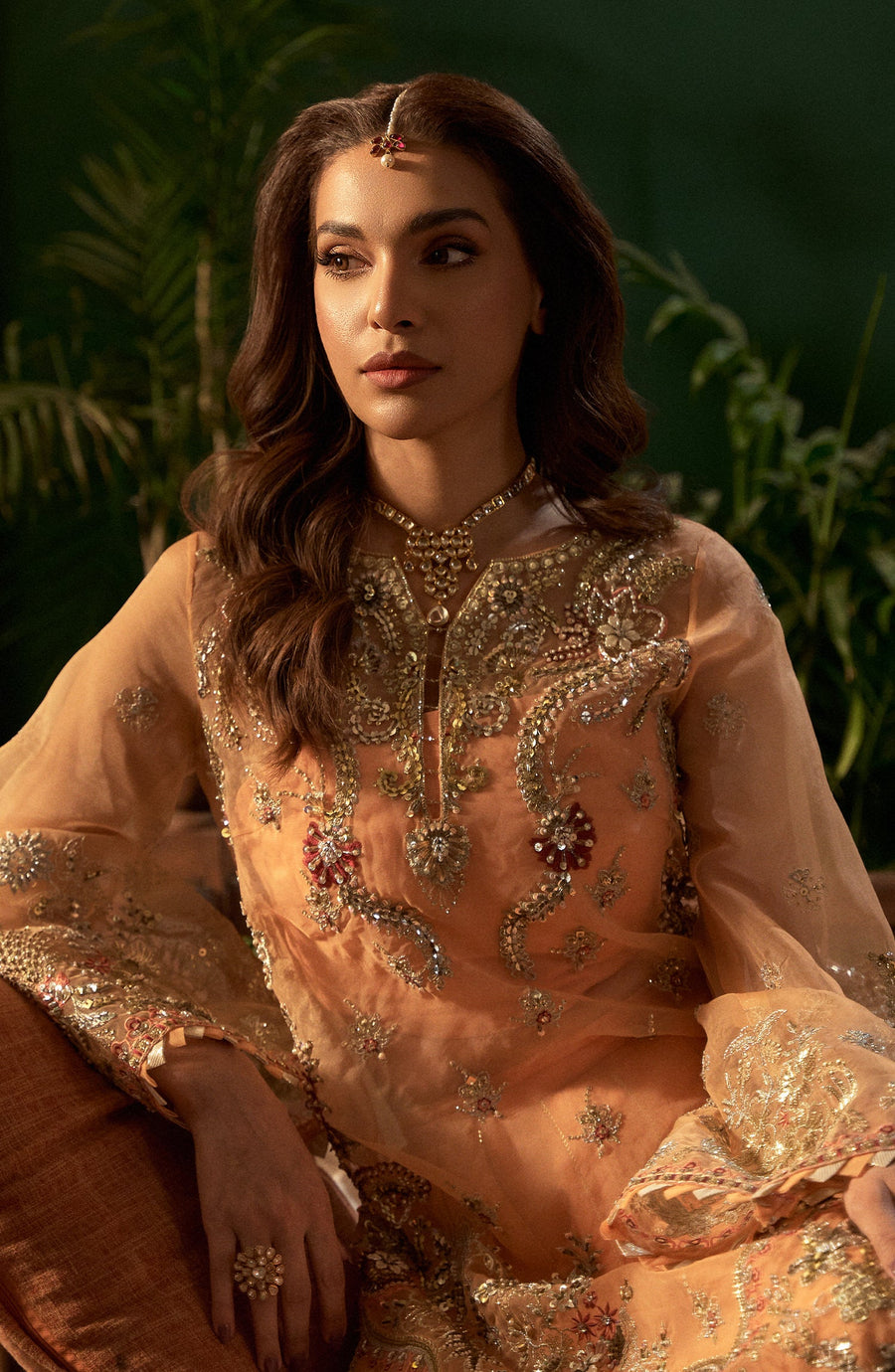 Fabiha Fatima’s MORGANITE Dress styled for luxury occasions