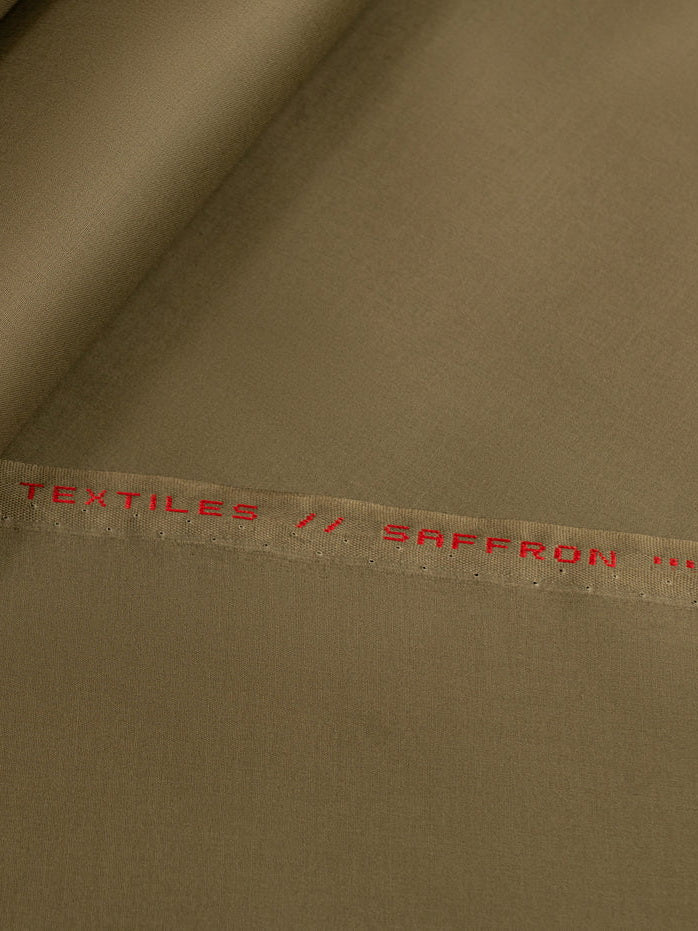 Saffron by Khurana Textiles Men's Unstitched Cotton Suit for Summer - Moss Green