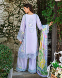 Mushq A Moi Chikan Embroidered Lawn Unstitched 3Pc Suit - Sweet Confession