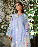 Mushq A Moi Chikan Embroidered Lawn Unstitched 3Pc Suit - Sweet Confession