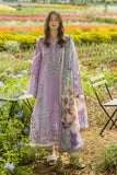 Mushq Hemline The Secerat Garden Unstitched Lawn 3Pc Suit - Pixies Blossom