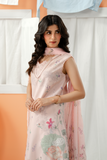 Zarposh Sundaze Embroidered Luxury Lawn Unstitched 3Pc Suit - MYSA
