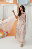 Zarposh Sundaze Embroidered Luxury Lawn Unstitched 3Pc Suit - MYSA