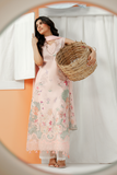 Zarposh Sundaze Embroidered Luxury Lawn Unstitched 3Pc Suit - MYSA