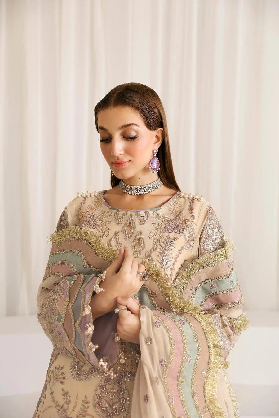 AF-CH-2177-Mysa Embroidered Chiffon