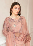 Ramsha Nayab Embroidered Chiffon Unstitched 3Pc Suit N-104