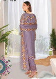 Ramsha Nayab Embroidered Chiffon Unstitched 3Pc Suit N-108