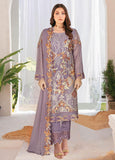 Ramsha Nayab Embroidered Chiffon Unstitched 3Pc Suit N-108