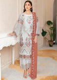 Ramsha Nayab Embroidered Chiffon Unstitched 3Pc Suit N-109