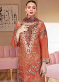 Ramsha Nayab Embroidered Chiffon Unstitched 3Pc Suit N-202