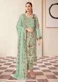 Ramsha Nayab Embroidered Chiffon Unstitched 3Pc Suit N-205