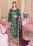 Ramsha Nayab Embroidered Chiffon Unstitched 3Pc Suit N-209