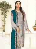 Ramsha Nayab Embroidered Chiffon Unstitched 3 Piece Suit N-303
